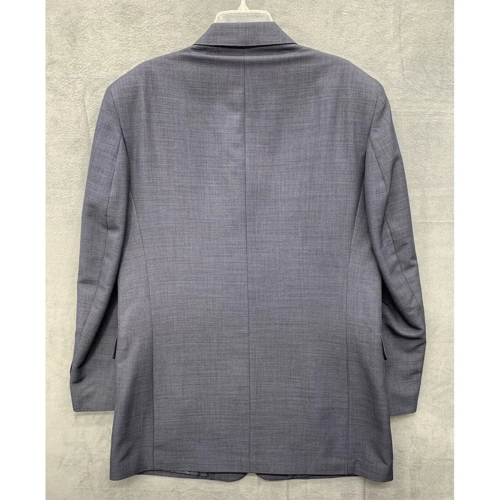 Alberto Celini Blazer 44L Men Single Breasted Gray Modern Contemporary Church